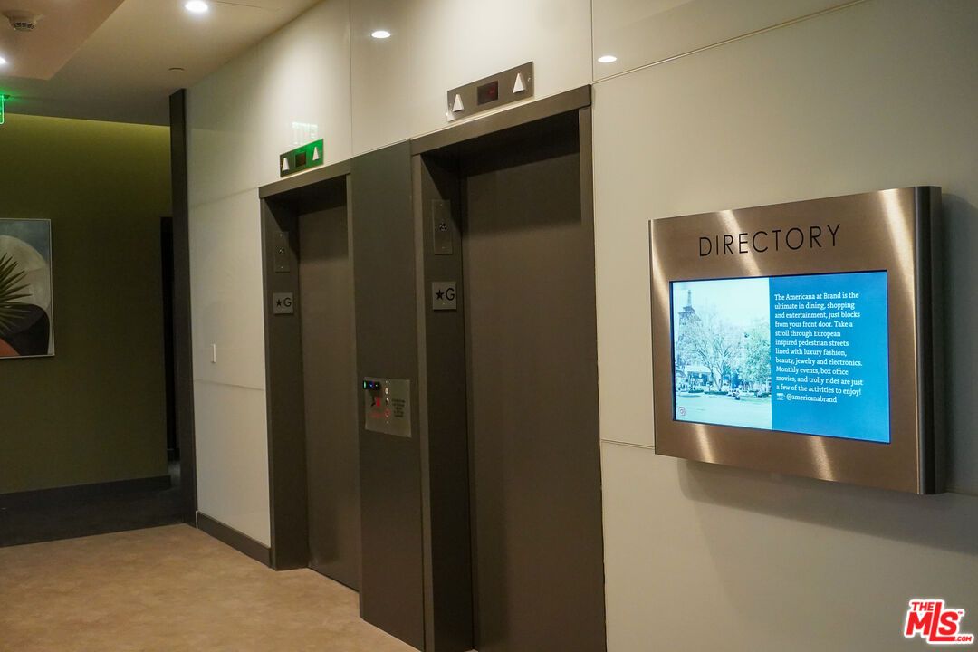 Elevator, Interior, Recessed Lighting