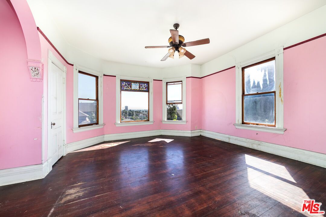 Empty room, Interior, Wood Texture Flooring