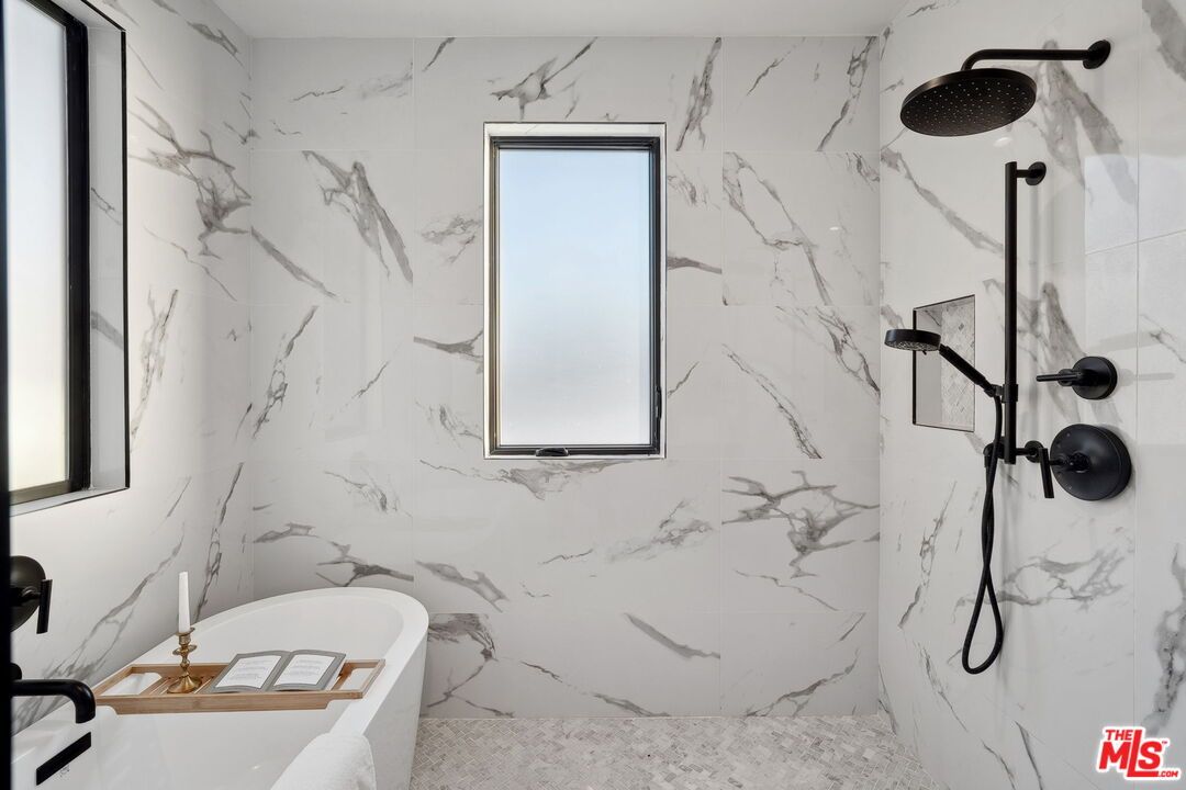 Bathroom, Interior, Marble Walls