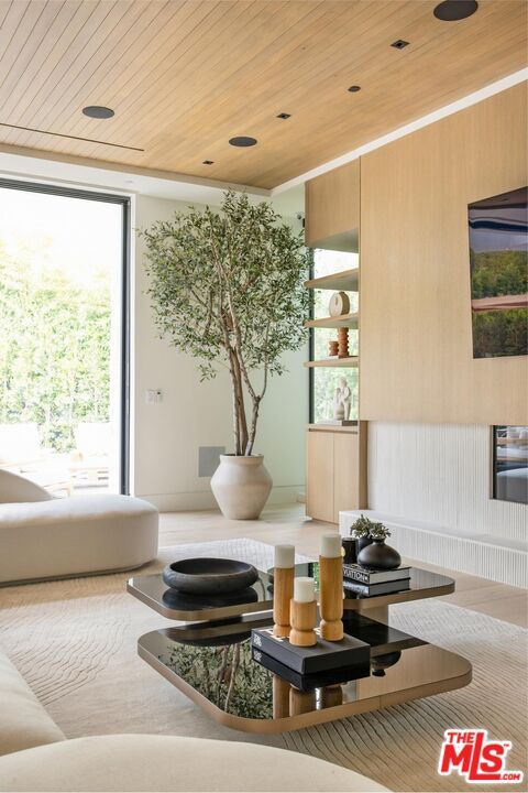 Interior, Recessed Lighting, Wooden Ceilings