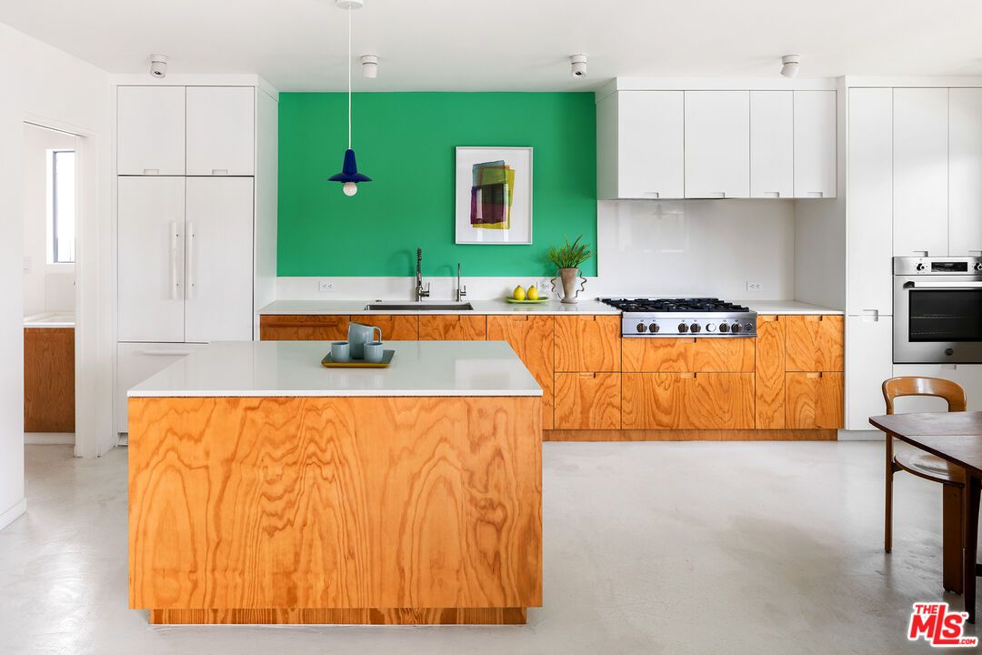 Interior, Kitchen, Pendant Lights, Stainless Steel Appliances