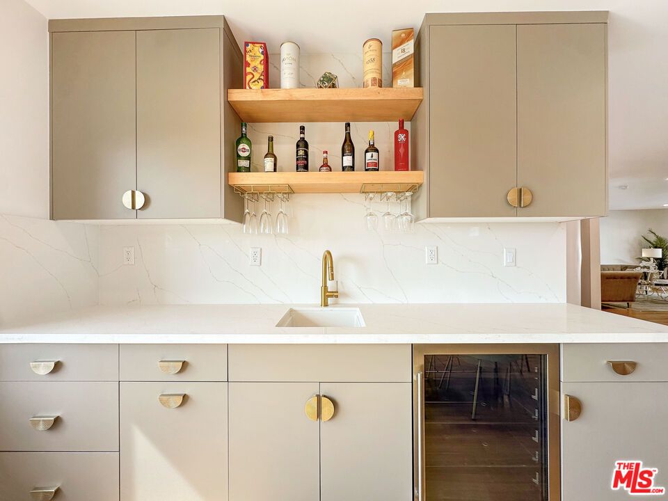 Interior, Kitchen, Marble Walls