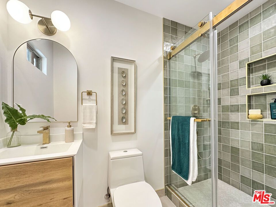 Bathroom, Glass Shower, Interior