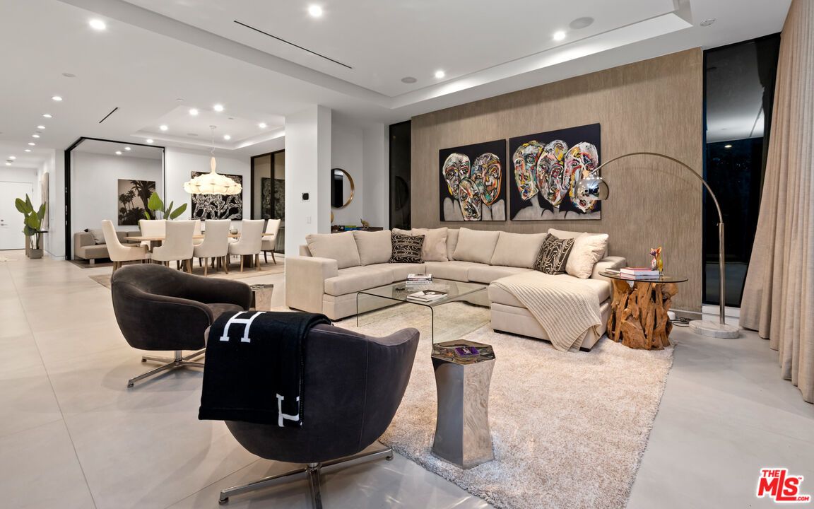 Dining room, Interior, Living room, Recessed Lighting