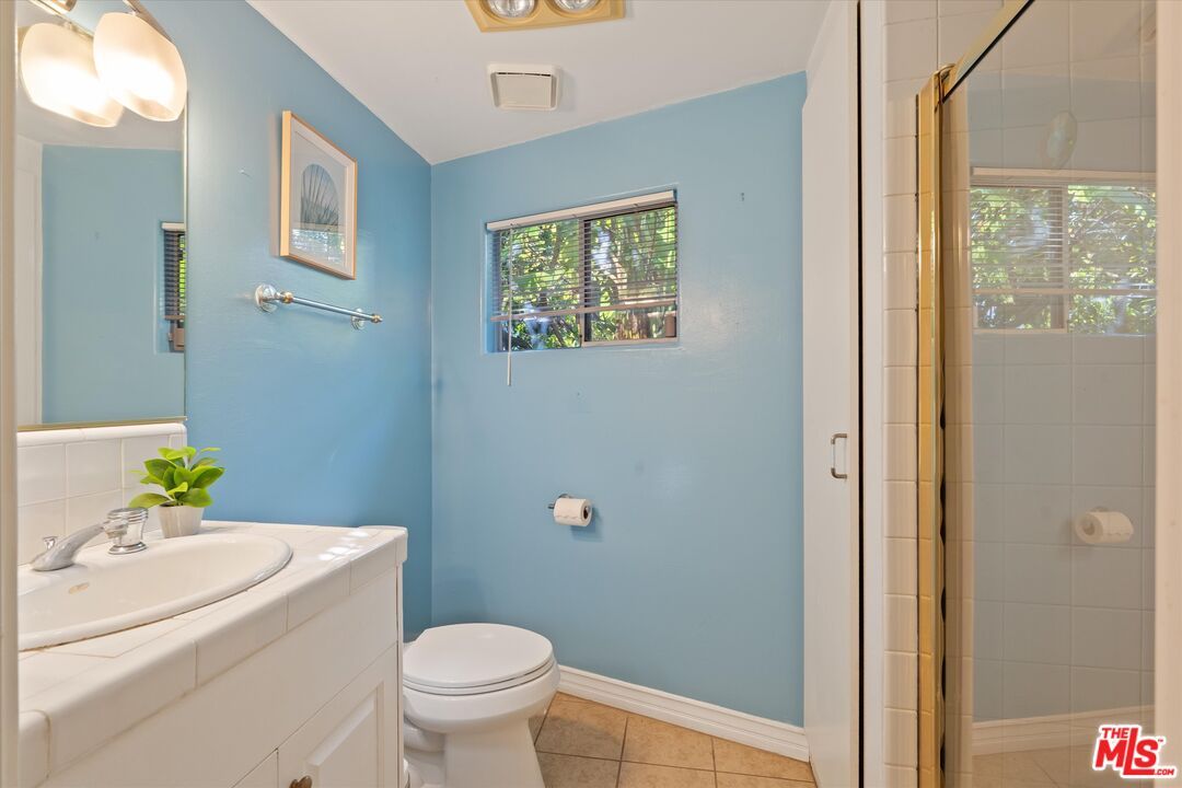 Bathroom, Glass Shower, Interior, Tile Countertops