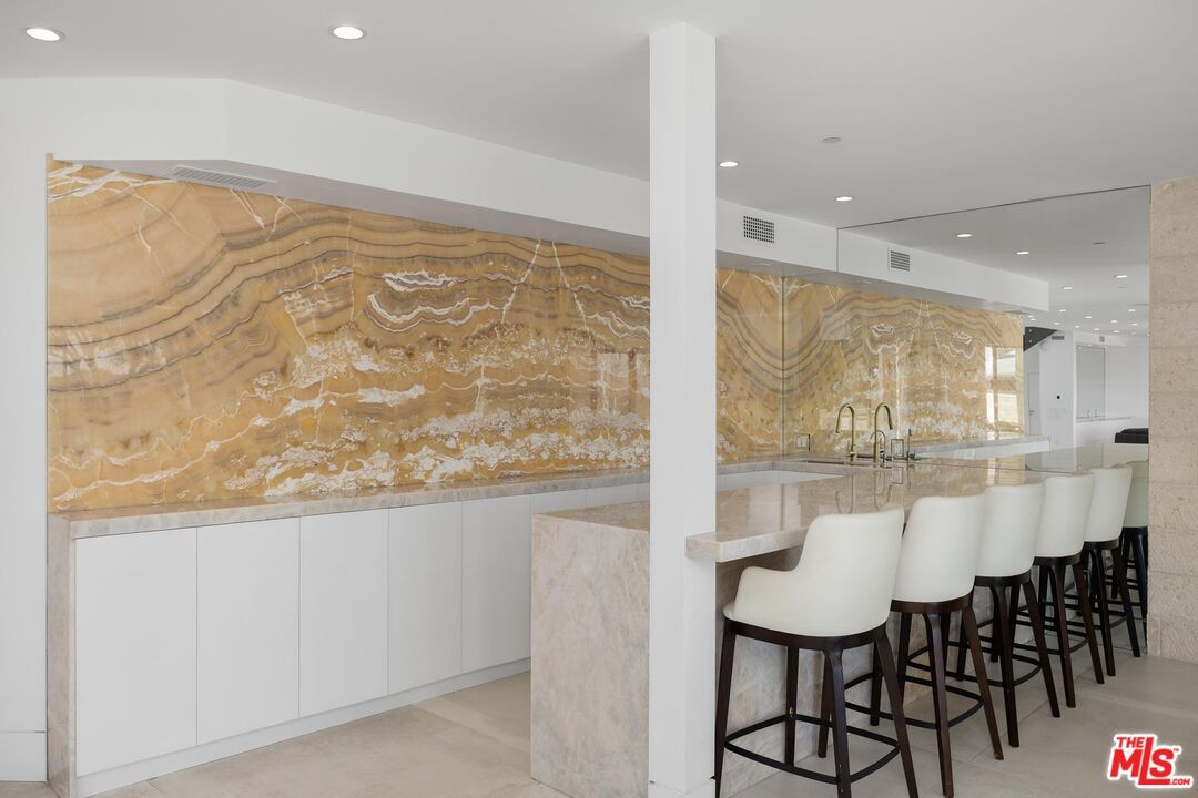 Interior, Marble Walls, Recessed Lighting