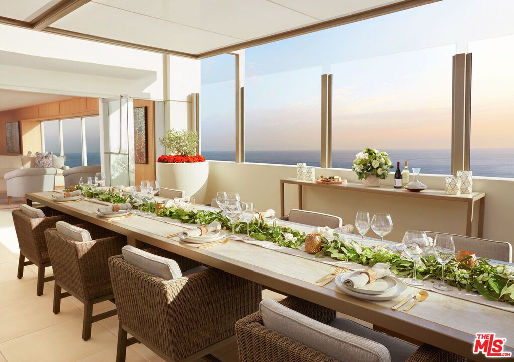 Dining room, Interior, Water