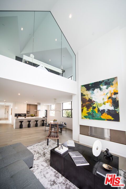 Dining room, Interior, Kitchen, Living room, Pendant Lights, Recessed Lighting, Wood Texture Flooring