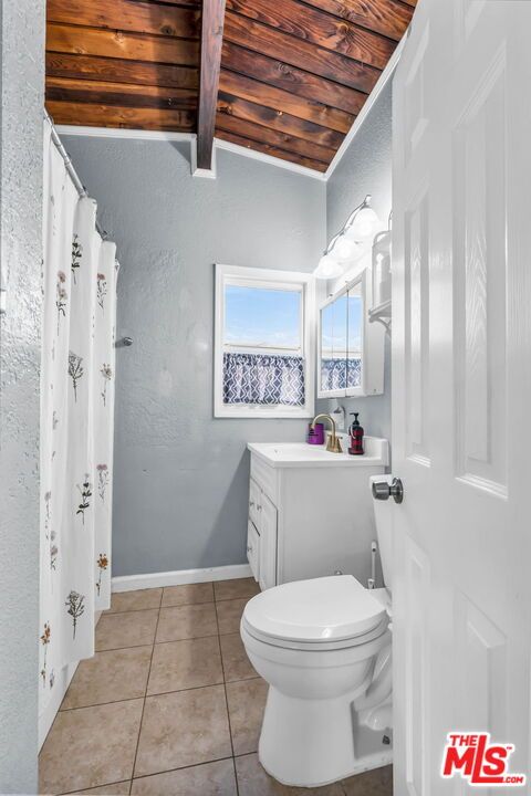 Bathroom, Interior, Wooden Beams, Wooden Ceilings