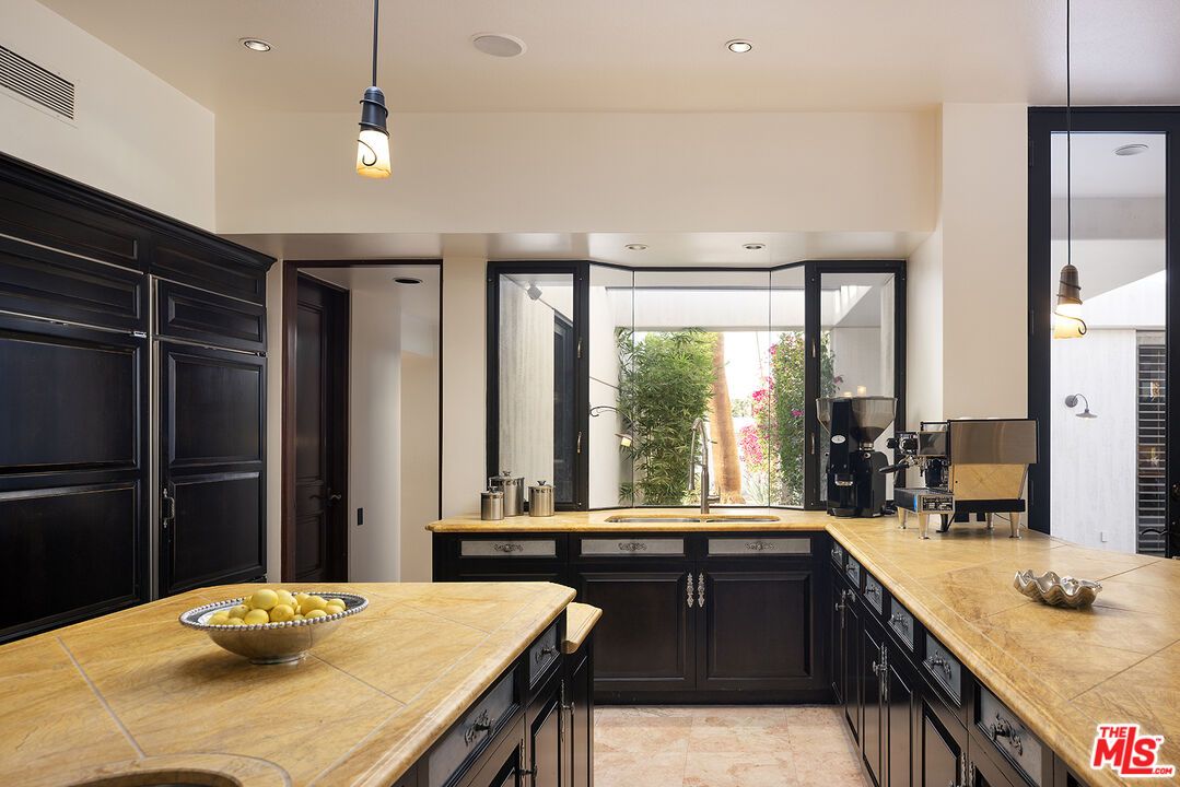 Interior, Kitchen, Pendant Lights, Recessed Lighting, Tile Countertops