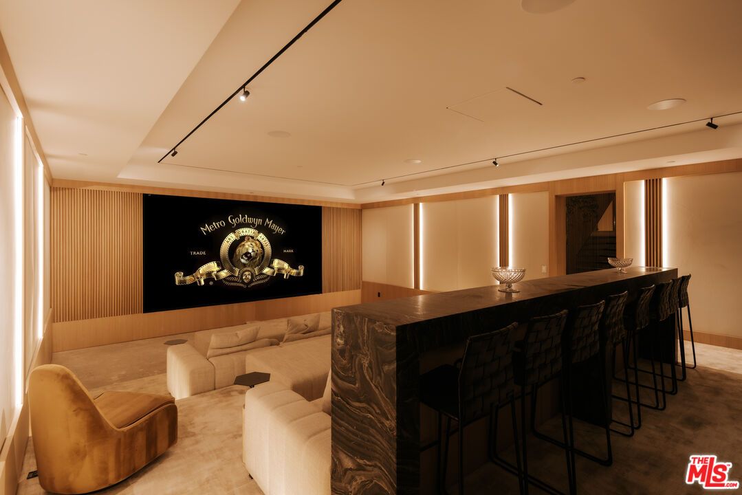 Interior, Recessed Lighting, Theatre Room