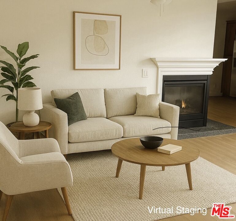 Fireplace, Interior, Living room, Wood Texture Flooring