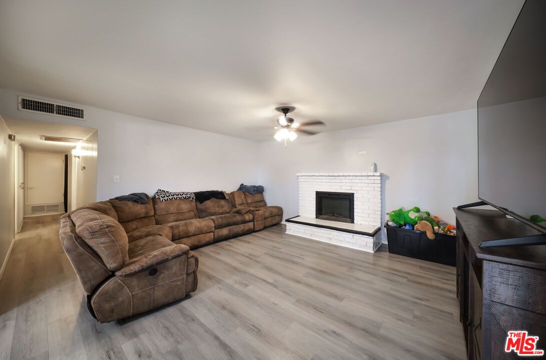 Fireplace, Interior, Living room, Wood Texture Flooring