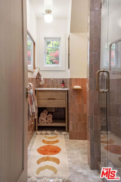 Bathroom, Glass Shower, Interior