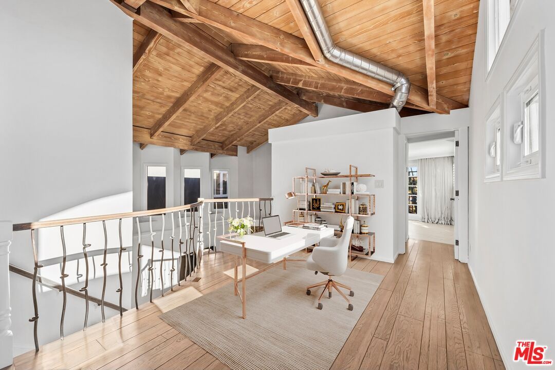 Home Office, Interior, Wooden Beams, Wooden Ceilings, Wood Texture Flooring