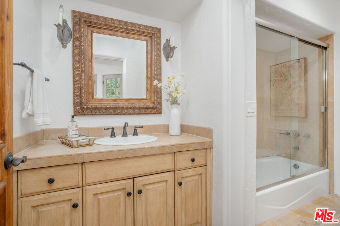 Bathroom, Glass Shower, Interior, Tile Countertops