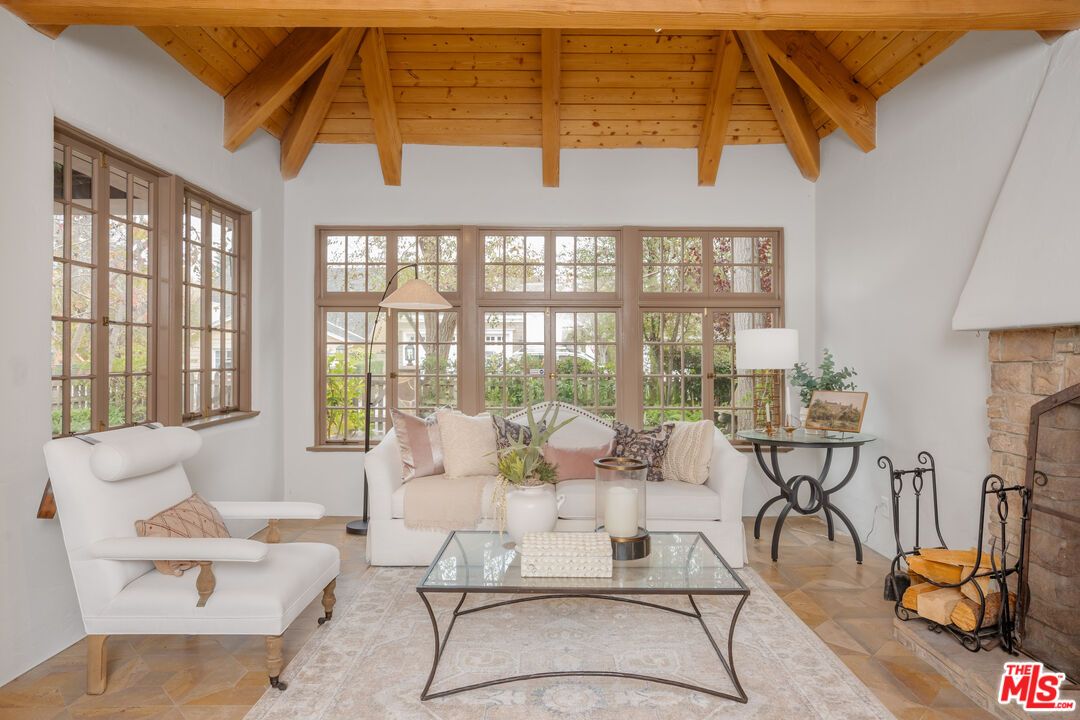 Fireplace, Interior, Living room, Stone Walls, Wooden Beams, Wooden Ceilings