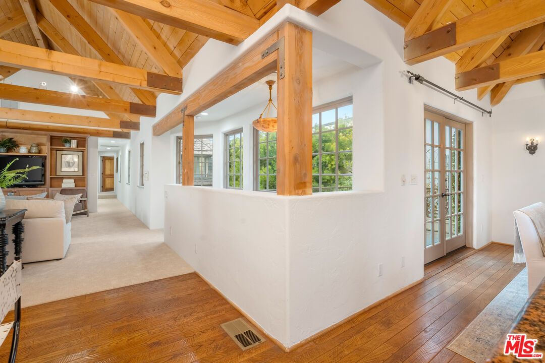 Fireplace, Interior, Pendant Lights, Wooden Beams, Wooden Ceilings, Wood Texture Flooring