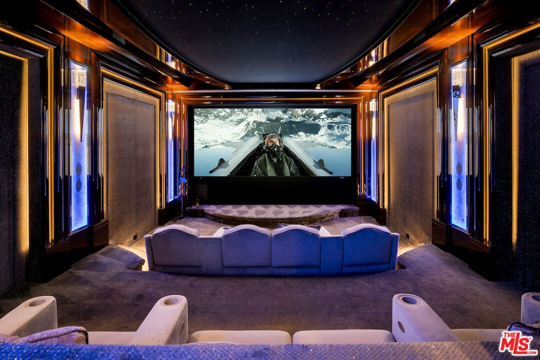 Interior, Projection Screen, Theatre Room