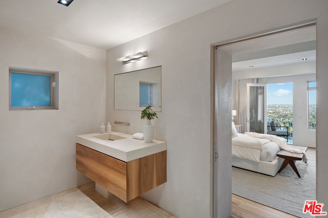 Bathroom, Bedroom, Interior, Recessed Lighting, Wood Texture Flooring