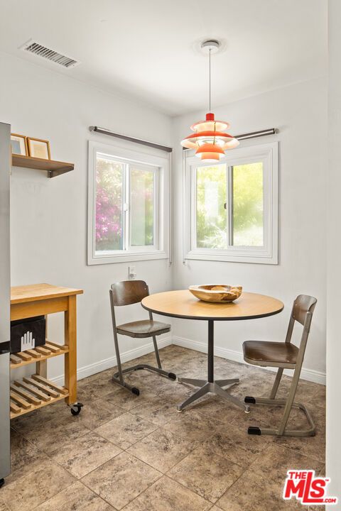 Dining room, Interior, Pendant Lights