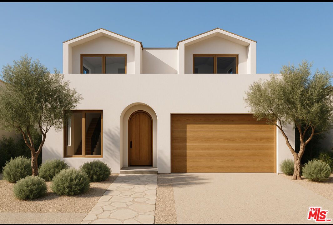 Attached, Exterior, Facade, Modern