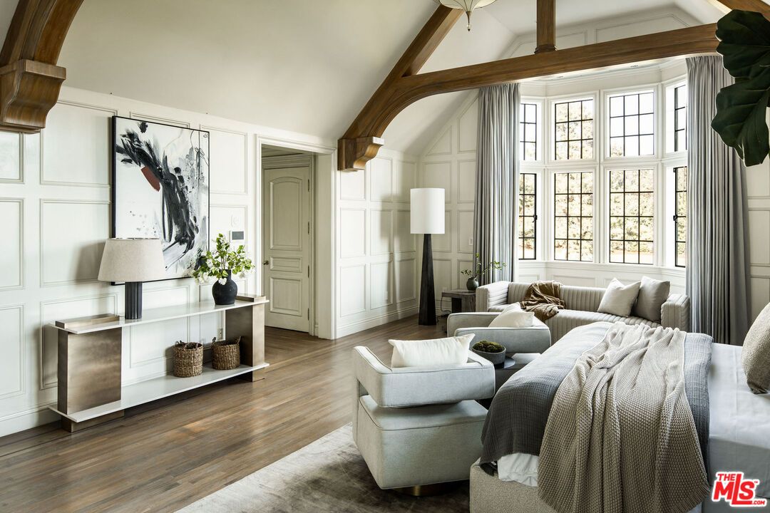 Interior, Living room, Wooden Beams, Wood Texture Flooring