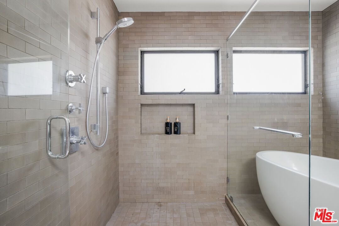 Bathroom, Free Standing Baths, Glass Shower, Interior