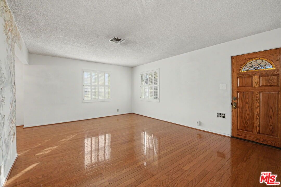 Empty room, Interior, Wood Texture Flooring