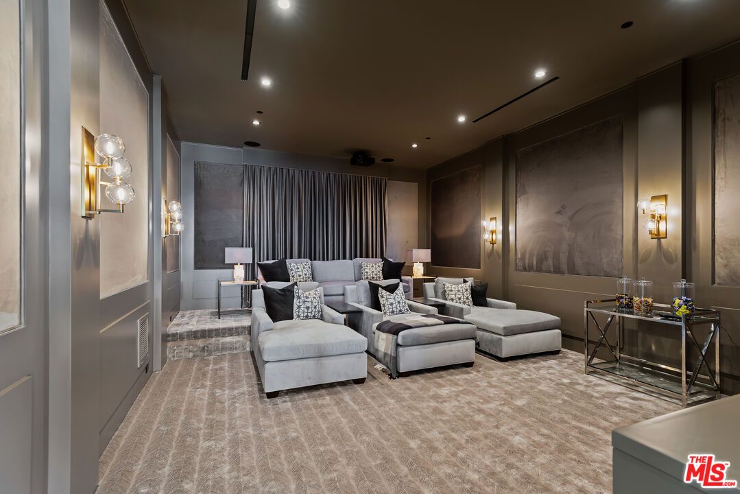 Interior, Recessed Lighting, Theatre Room
