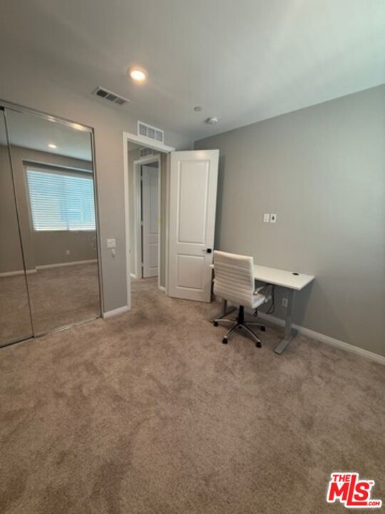 Home Office, Interior, Recessed Lighting