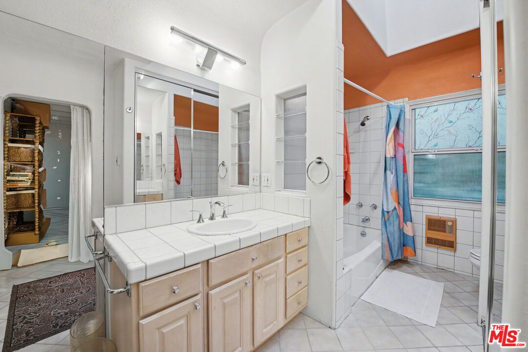 Bathroom, Glass Shower, Interior, Tile Countertops
