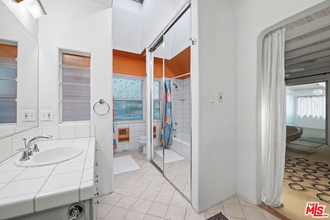 Bathroom, Glass Shower, Interior, Tile Countertops