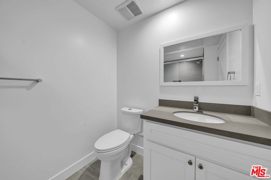 Bathroom, Interior, Recessed Lighting, Wood Texture Flooring