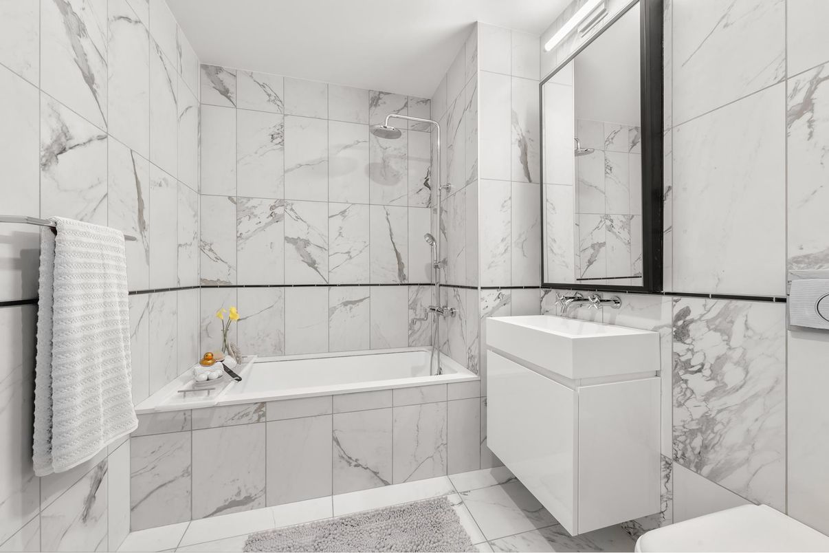 Bathroom, Interior, Marble, Marble Walls