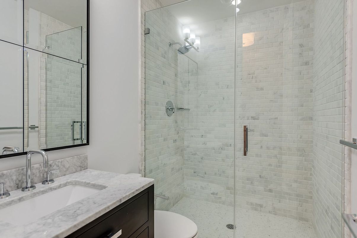 Bathroom, Glass Shower, Interior