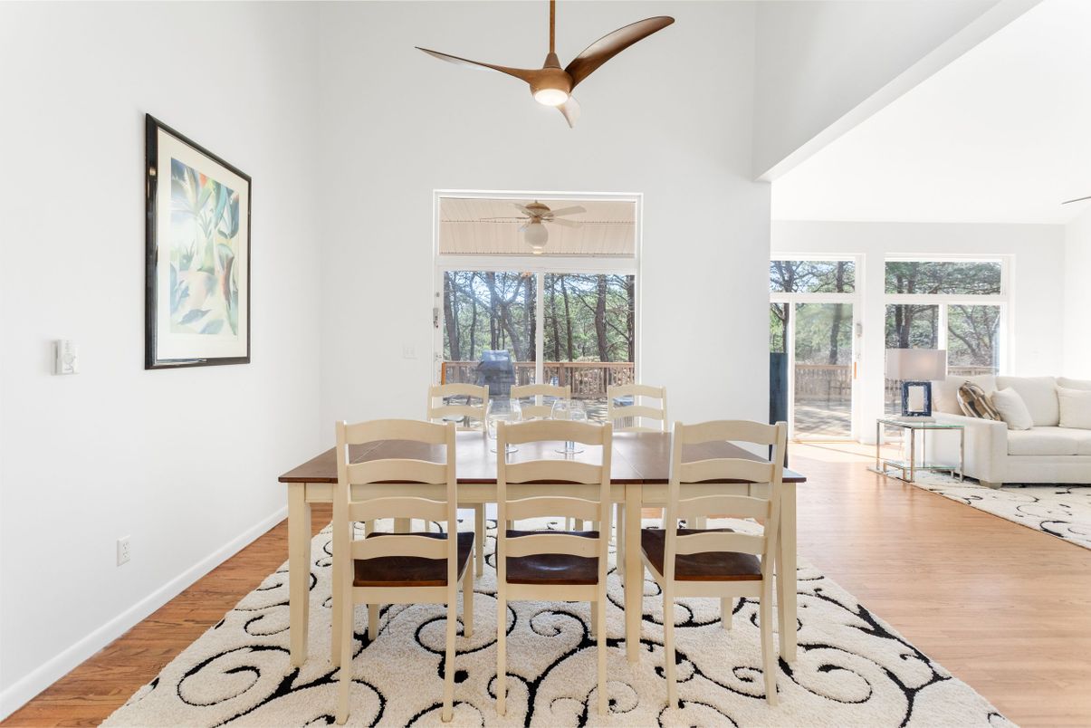 Dining room, Interior, Wood Texture Flooring
