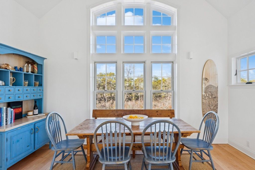 Dining room, Interior, Wood Texture Flooring