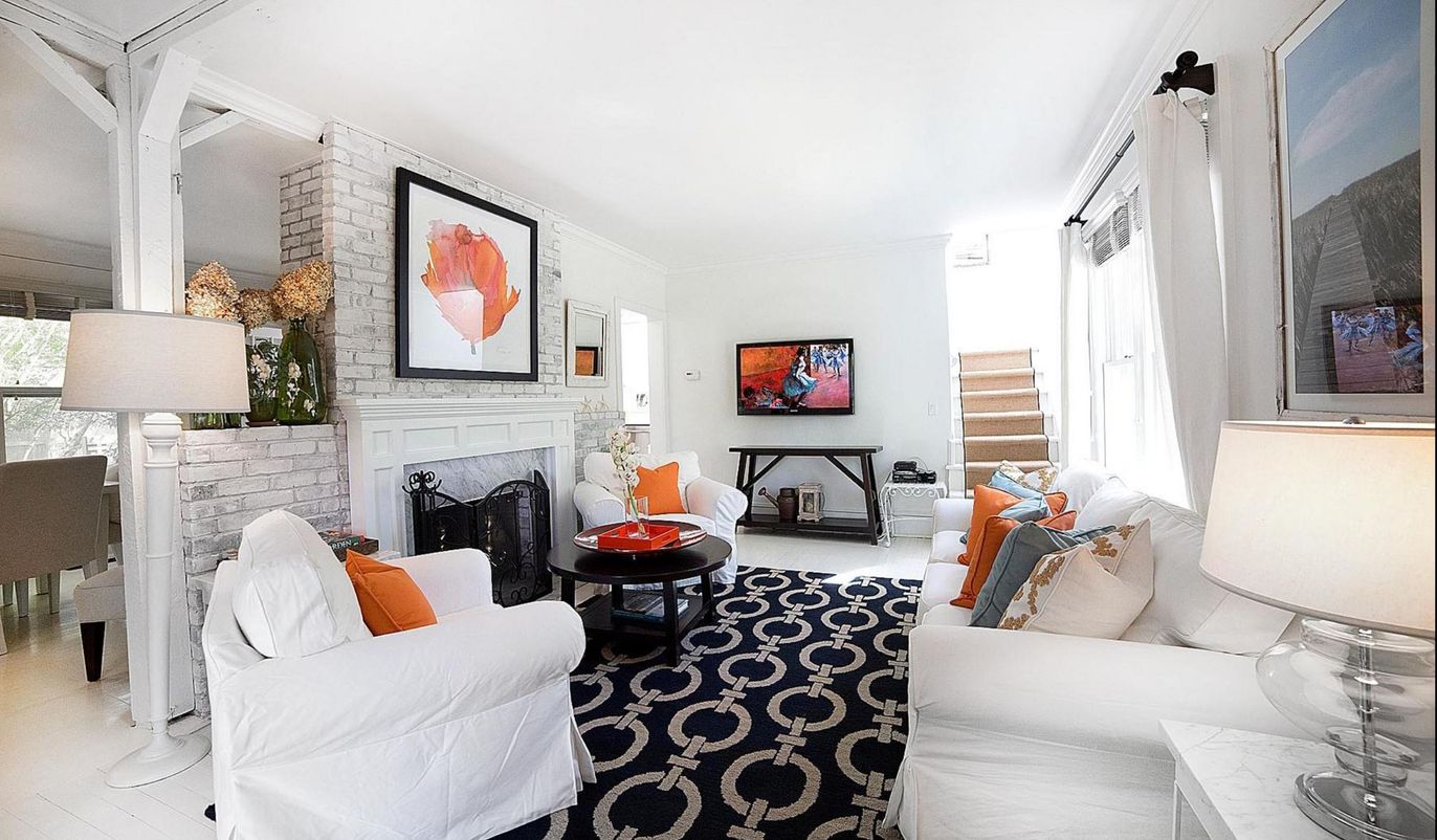 Fireplace, Interior, Living room, Stone Walls