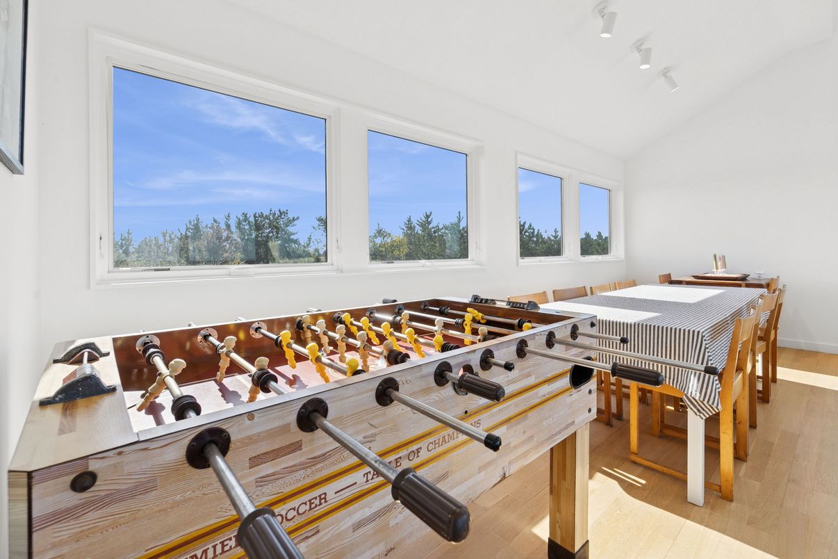 Dining room, Game Room, Interior, Wood Texture Flooring