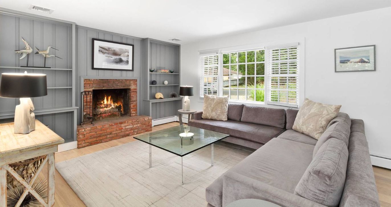 Fireplace, Interior, Living room, Wood Texture Flooring