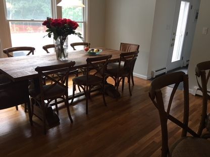 Dining room, Interior, Wood Texture Flooring