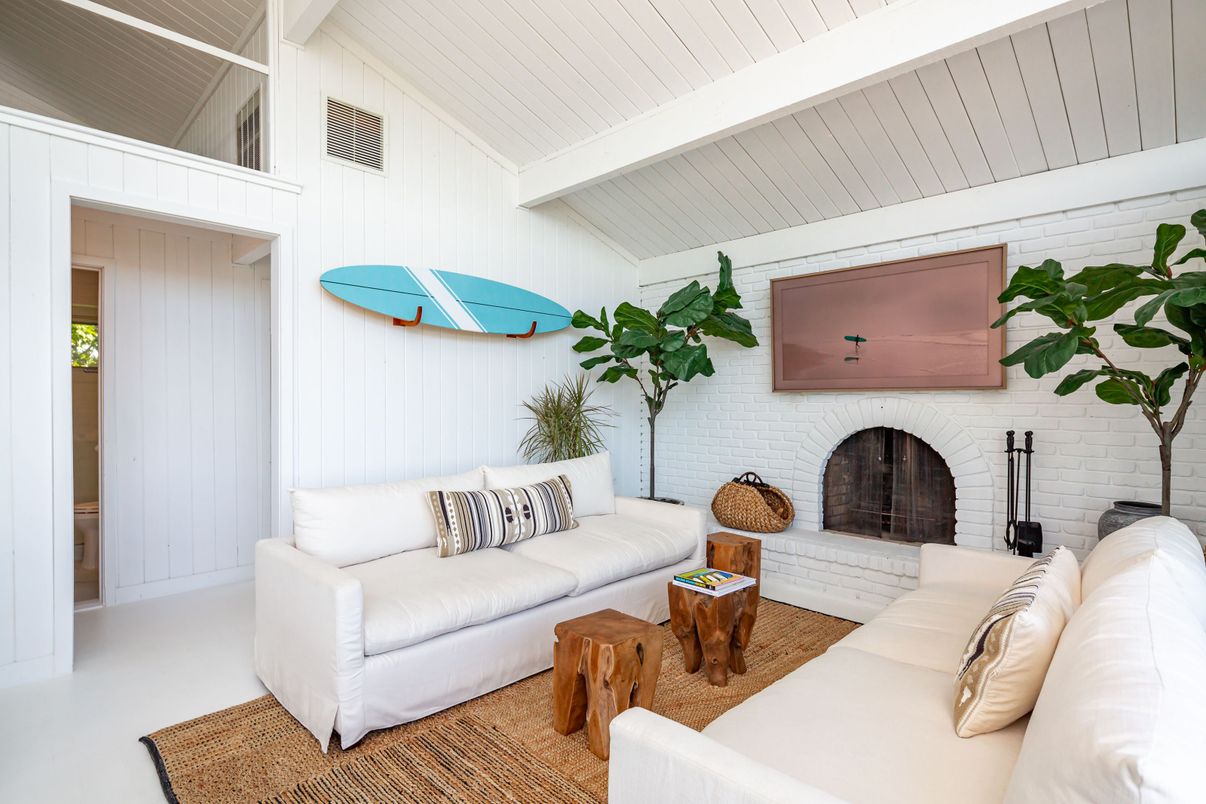 Fireplace, Interior, Living room, Stone Walls