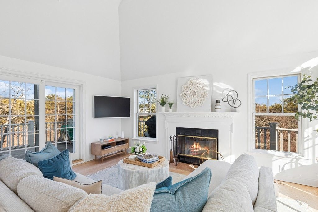 Fireplace, Interior, Living room, Wood Texture Flooring