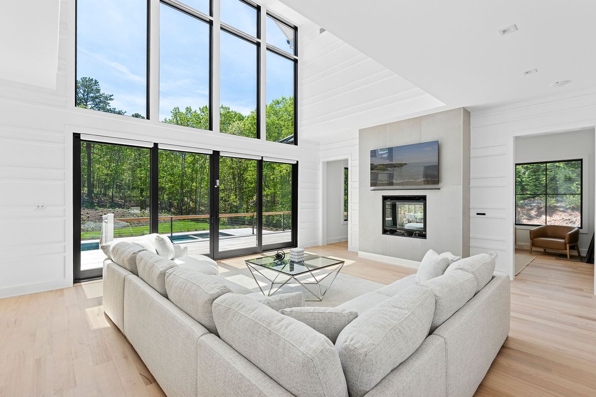 Fireplace, Interior, Living room, Wood Texture Flooring