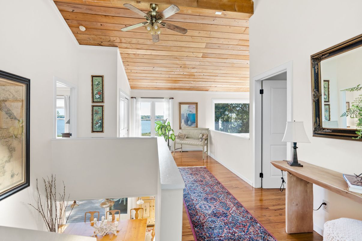 Interior, Recessed Lighting, Wooden Ceilings, Wood Texture Flooring