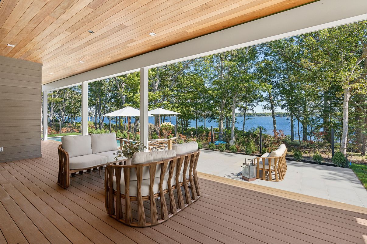 Exterior, Water, Wooden Ceilings