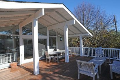 Exterior, Wood Texture Flooring
