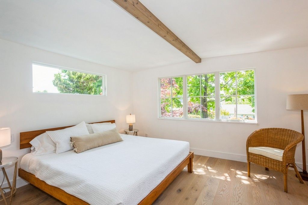 Bedroom, Interior, Wooden Beams, Wood Texture Flooring