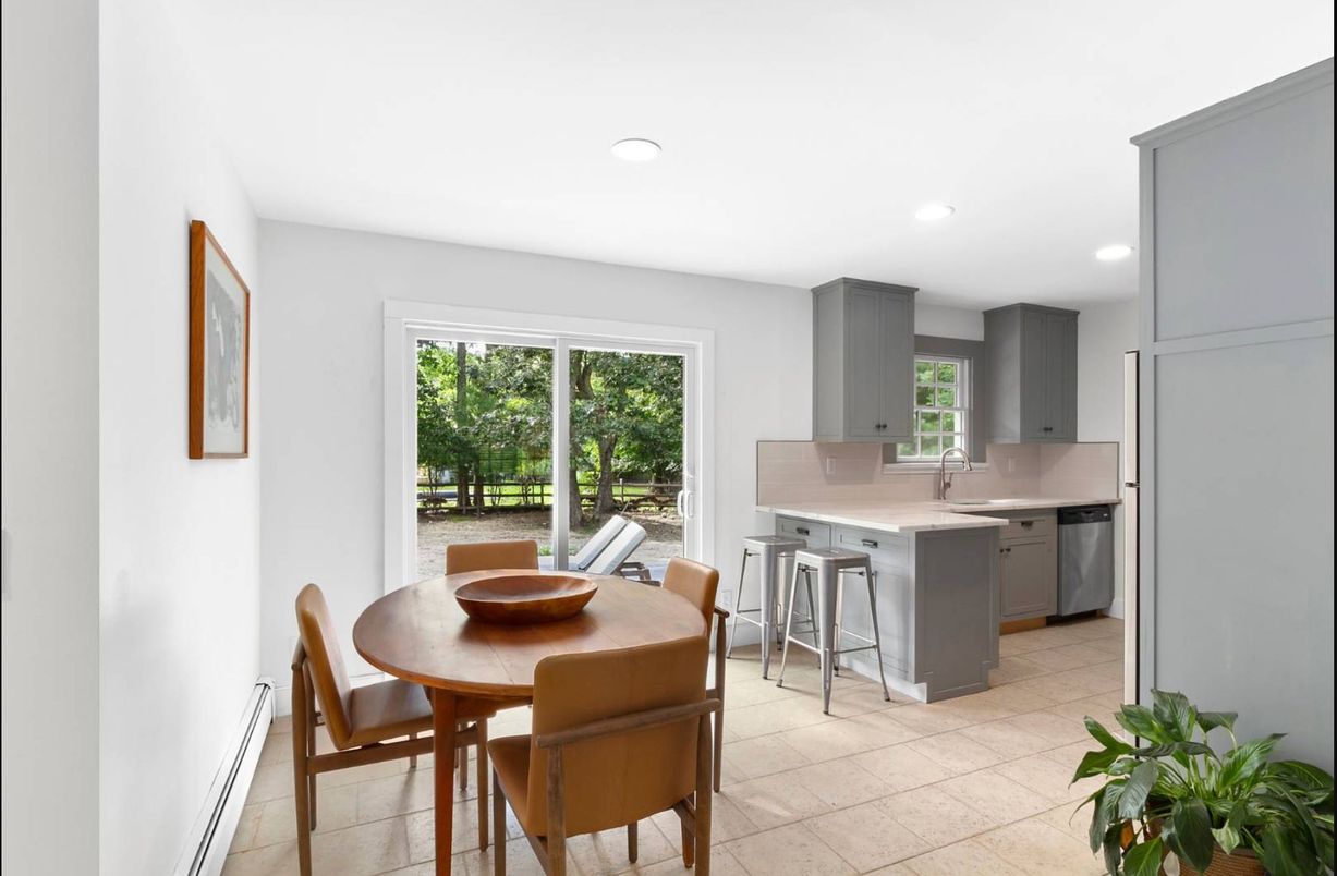 Dining room, Interior, Kitchen, Recessed Lighting